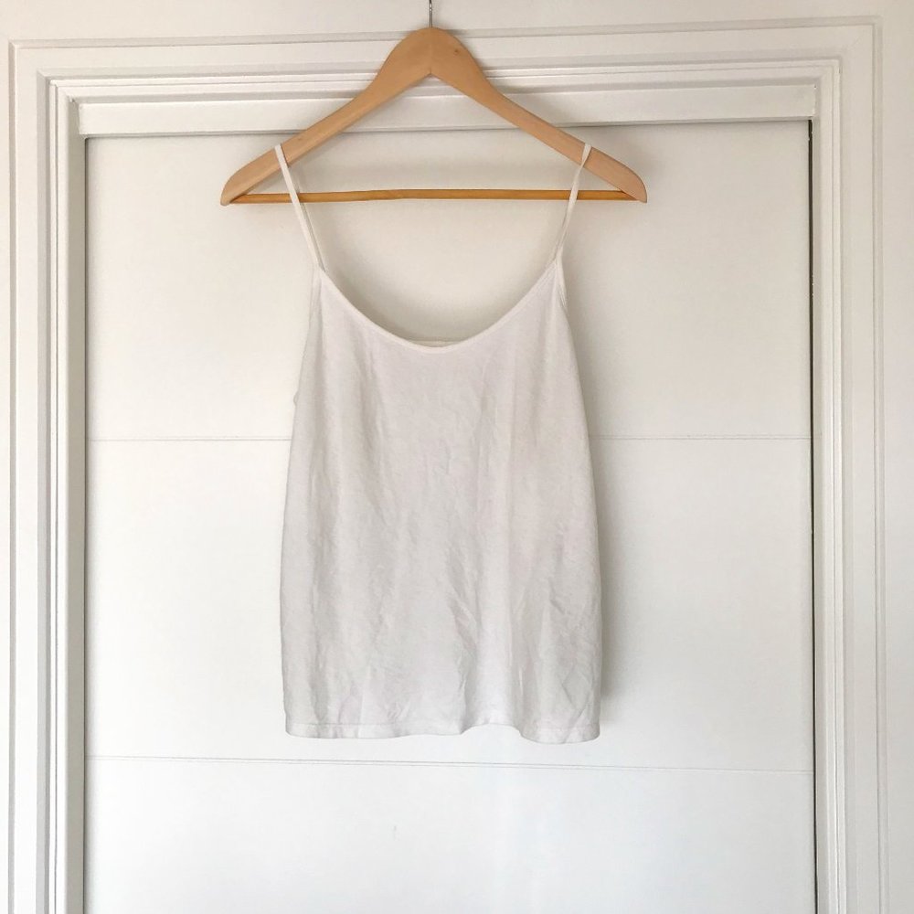 Anthropologie Bijou Cami Ivory